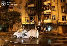 Ukraine-Krieg - Charkiw - Uncredited/Ukrainian Emergency Service/AP/dpa