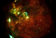 Erste Bilder von eRosita-R&ouml;ntgenteleskop - Foto: F.Haberl, M. Freyberg, C. Maitra/MPE/IKI/dpa