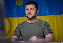 Wolodymyr Selenskyj - -/Ukrainian Presidential Press Office/AP/dpa/Archiv