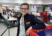 Hat Freude an ihrer Arbeit - Bernhard Preu&szlig;