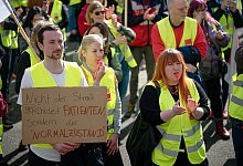 Warnstreik in Kliniken und Pflegeheimen - Köln - Henning Kaiser/dpa