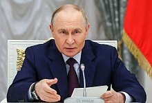 Russlands Präsident Putin - Vyacheslav Prokofyev/Pool Sputnik Kremlin/AP/dpa