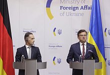 Au&szlig;enminister Maas besucht Ukraine - Foto: Valentin Ogirenko/Pool Reuters/AP/dpa