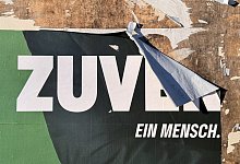 Vandalismus an Wahlplakaten - Marijan Murat/dpa