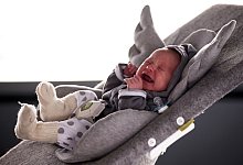 Weinendes Baby - Oliver Berg/dpa