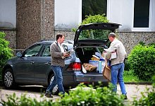 Spurensicherung - FOTO: CHRISTIAN MATHIESEN