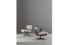 Bonaldo - Auch Mauro Lipparini hat für Bonaldos Neuheit so ein solches «organisches Design» gewählt: Der Sessel OLOs hat eine Schale aus gebogenem Schichtholz, die dank ihrer Elastizität den Sitz fast wie mit einer Umarmung umschließe, so das - Bonaldo/dpa-tmn