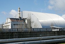Das ehemalige Atomkraftwerk Tschernobyl - Efrem Lukatsky/AP/dpa