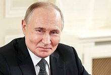 Putin trifft internationale Nachrichtenagenturen - Vyacheslav Prokofyev/Pool Sputnik Kremlin/AP/dpa
