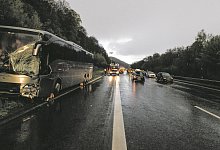 massenkarambolage - Feuerwehr Porta Westfalica/Michael Horst