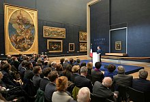 Frankreich Louvre - Bertrand Guay/POOL AFP/AP/dpa