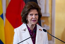 Bayerische Staatsmedaille f&uuml;r K&ouml;nigin Silvia von Schweden - Sven Hoppe/dpa