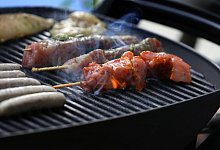 Fleischspieß - Karl-Josef Hildenbrand/dpa