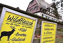 Wildfleisch - Uwe Zucchi/dpa