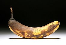 Eine reife Banane - Heiko Wolfraum/dpa/dpa-tmn