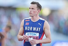 Der norwegische Hürden-Olympiasieger und -Weltrekordler: Karsten Warholm. - Michael Kappeler/dpa