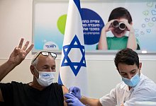 Corona-Eind&auml;mmung in Israel - Foto: Sebastian Scheiner/AP/dpa