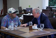 US-Senator trifft sich in El Salvador mit abgeschobenem Mann - Uncredited/Press Office Senator Van Hollen/AP/dpa