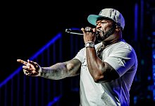 50 Cent in Hamburg - Axel Heimken/dpa