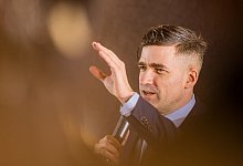 Leitfigur der Identit&auml;ren Bewegung Martin Sellner - Frank Hammerschmidt/dpa