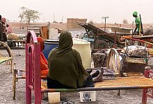 Flüchtlinge aus dem Sudan - Eva-Maria Krafczyk/dpa