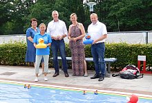 Neue Dauerschwimmer im Freibad Kalletal - Gemeinde Kalletal