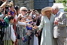 Britisches Königspaar in Australien - Dean Lewins/AAP/dpa