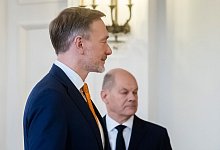 Nach dem Bruch der Ampel-Koalition - Schloss Bellevue - Christoph Soeder/dpa