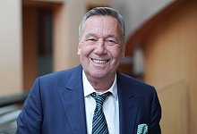 Promis im Wahlkampf 2021 - Roland Kaiser - Foto: J&ouml;rg Carstensen/dpa