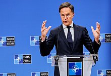 Nato-Generalsekretär Mark Rutte - Geert Vanden Wijngaert/AP/dpa