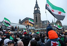 syrische Kundgebung in Hamburg - Bodo Marks/dpa