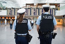 Bundespolizei am M&uuml;nchner Flughafen - Matthias Balk/dpa