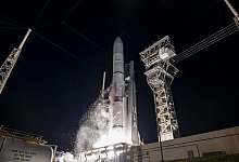 Start von privater US-Mondmission - ---/ULA/PA Media/dpa