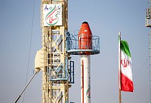 Raumfahrt-Kapsel - Iranian Defense Ministry/AP/dpa