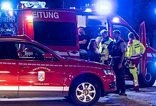 Schüsse vor Fast-Food-Restaurant in Oberhausen - Christoph Reichwein/dpa