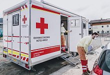 &Ouml;sterreichisches Rotes Kreuz - Foto: Expa/ Jfk/APA/dpa