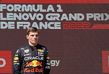 Der Niederl&auml;nder Max Verstappen vom Team Oracle Red Bull hat den Gro&szlig;en Preis von Frankreich gewonnen. - Hasan Bratic/dpa
