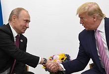 Wladimir Putin und Donald Trump - Susan Walsh/AP/dpa