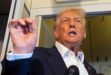 US-Präsident Trump in Japan - Mark Schiefelbein/AP/dpa