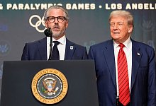 US-Präsident Trump erlässt Durchführungsverordnung für Olympia - Alex Brandon/AP/dpa