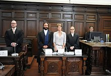 Fortsetzung Prozess wegen mutmaßlicher Kindesentführung - Marcus Brandt/dpa Pool