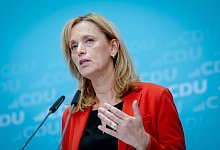 Karin Prien (CDU), Bundesministerin für Bildung - Kay Nietfeld/dpa