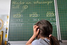 Mathematik-Unterricht - Foto: Frank Leonhardt/dpa