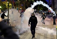 Proteste in Frankreich - Geoffroy Van Der Hasselt/AFP/dpa
