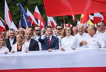 Vor der Präsidentenwahl in Polen - «Marsch der Patrioten» - Leszek Szymanski/PAP/dpa