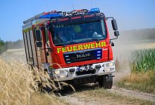 Waldbrand in Brandenburg - 1 - Patrick Pleul/dpa