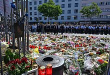 Nach der Messerattacke in Mannheim - Gedenken - Bernd Weißbrod/dpa