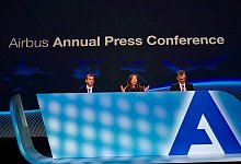Airbus Jahrespressekonferenz - Frederic Scheiber/AP/dpa