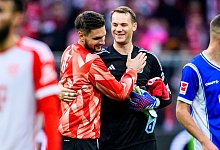 Sven Ulreich und Manuel Neuer - Tom Weller/dpa