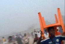 Massenpanik in Fu&szlig;ball-Stadion - Uncredited/Nimba Sports Zaly/AP/dpa